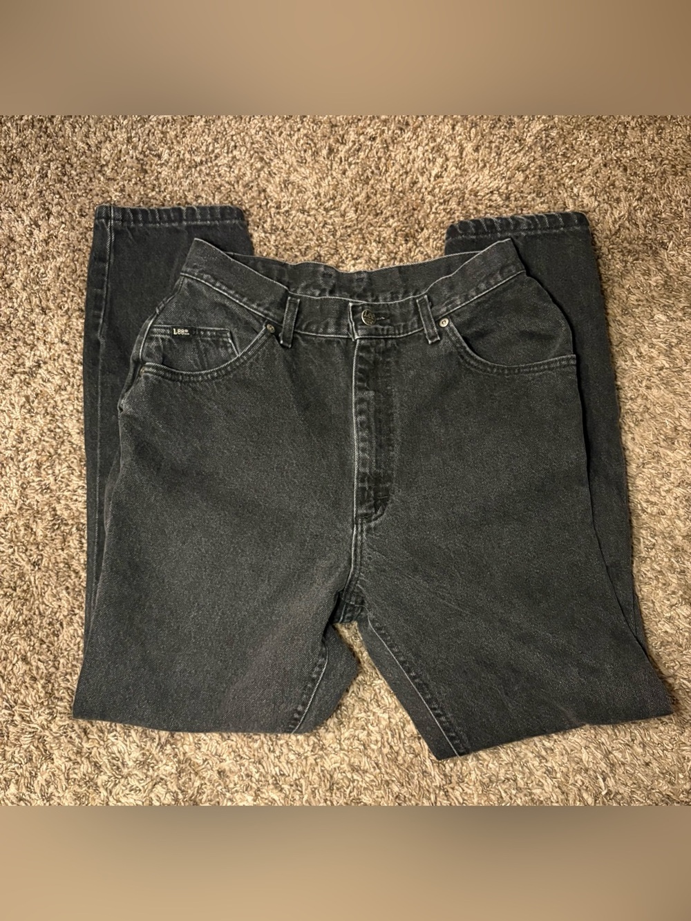Vintage Lee Riders Gray Straight Leg Jeans 26x27